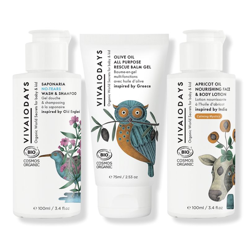 Daily 3-Step Ritual: Cleanse, Hydrate, Soothe - Travel Size