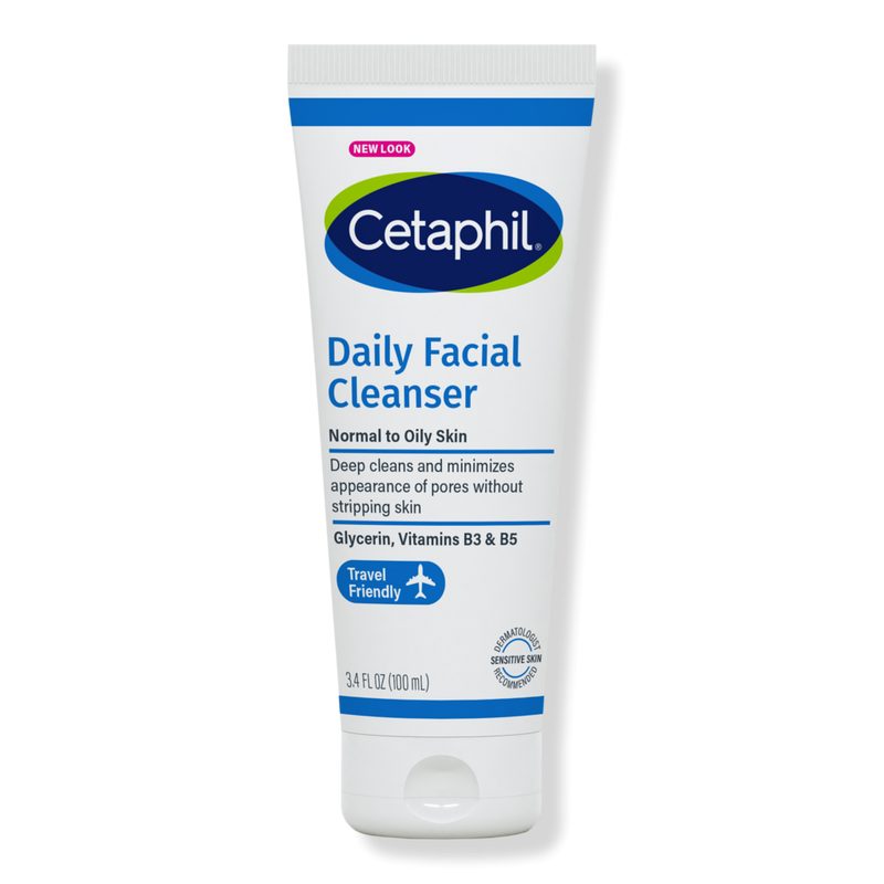Daily Facial Cleanser, Face Wash for Sensitive Skin - 3.4 oz