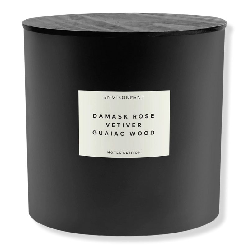 Damask Rose Vetiver Guaiac Wood Aromatic Candle - 55 oz