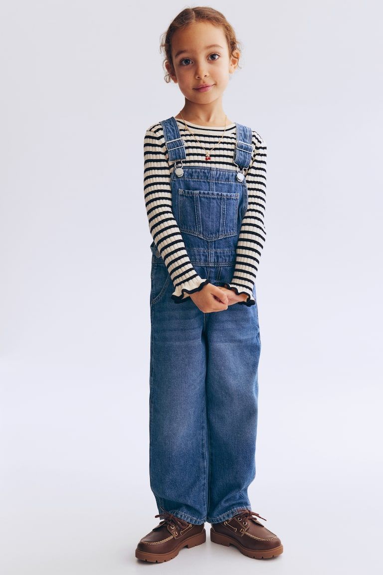 Denim Overalls