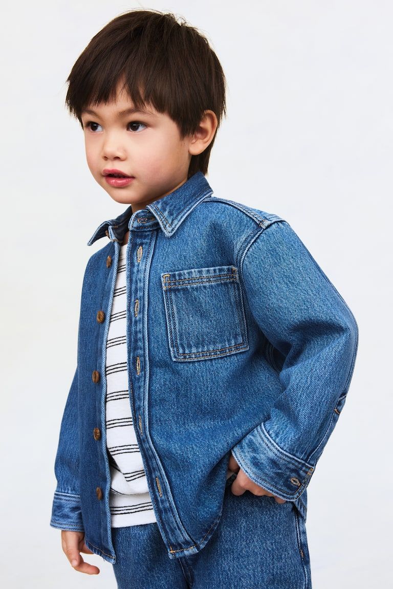 Denim overshirt