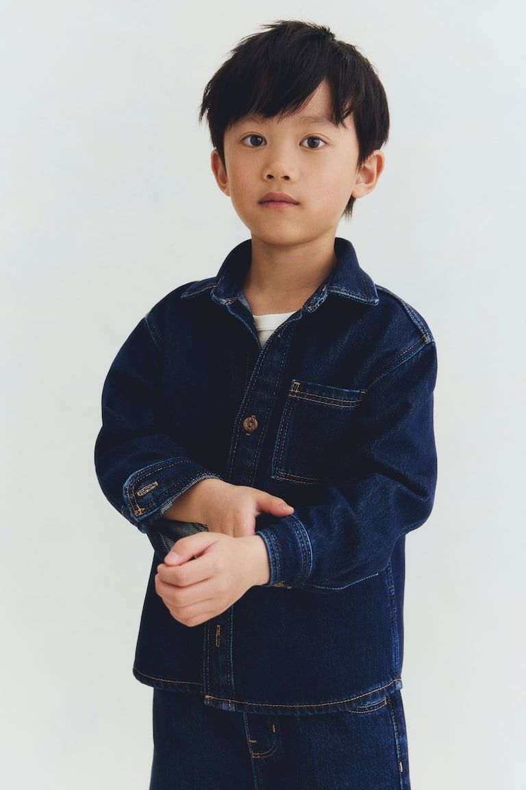 Denim overshirt