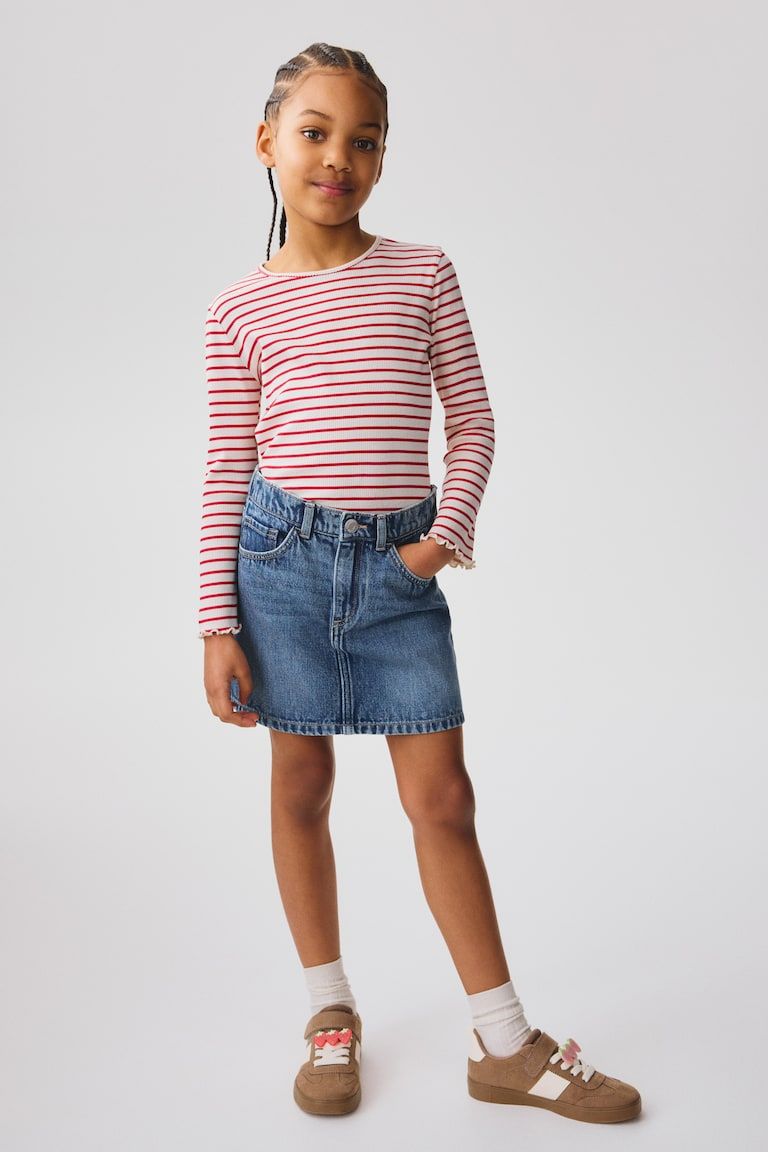 Denim Skirt