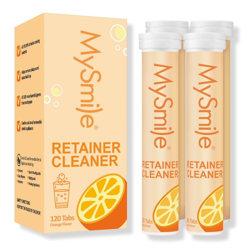 Denture Cleaning Tablets - Orange