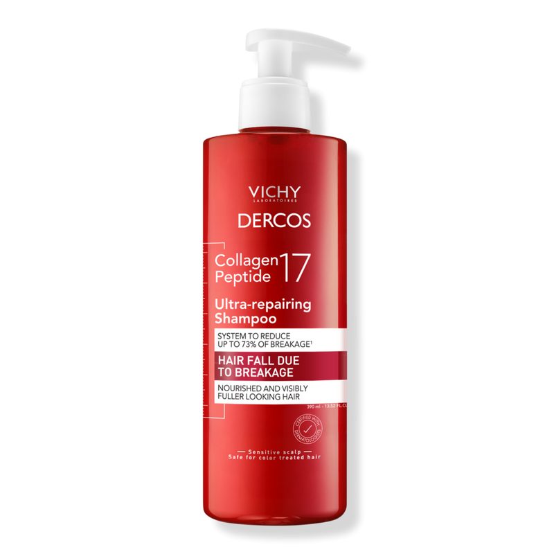Dercos Collagen Peptide 17 Ultra Repairing Shampoo - 13.52 oz