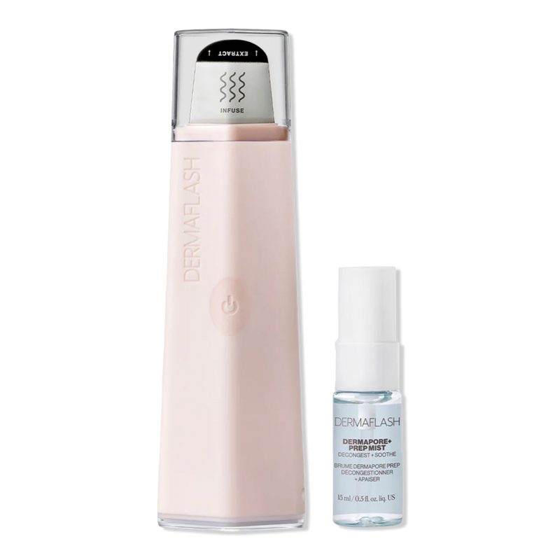 DERMAPORE+ Ultrasonic Pore Extractor & Serum Infuser - Blush