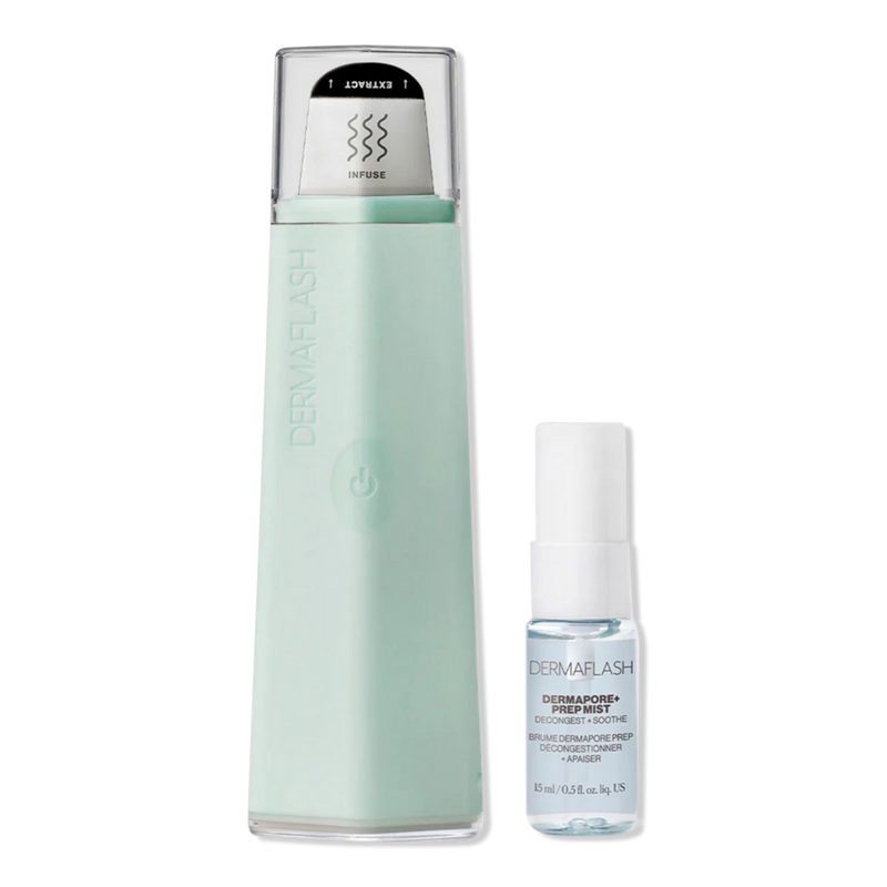 DERMAPORE+ Ultrasonic Pore Extractor & Serum Infuser - Green