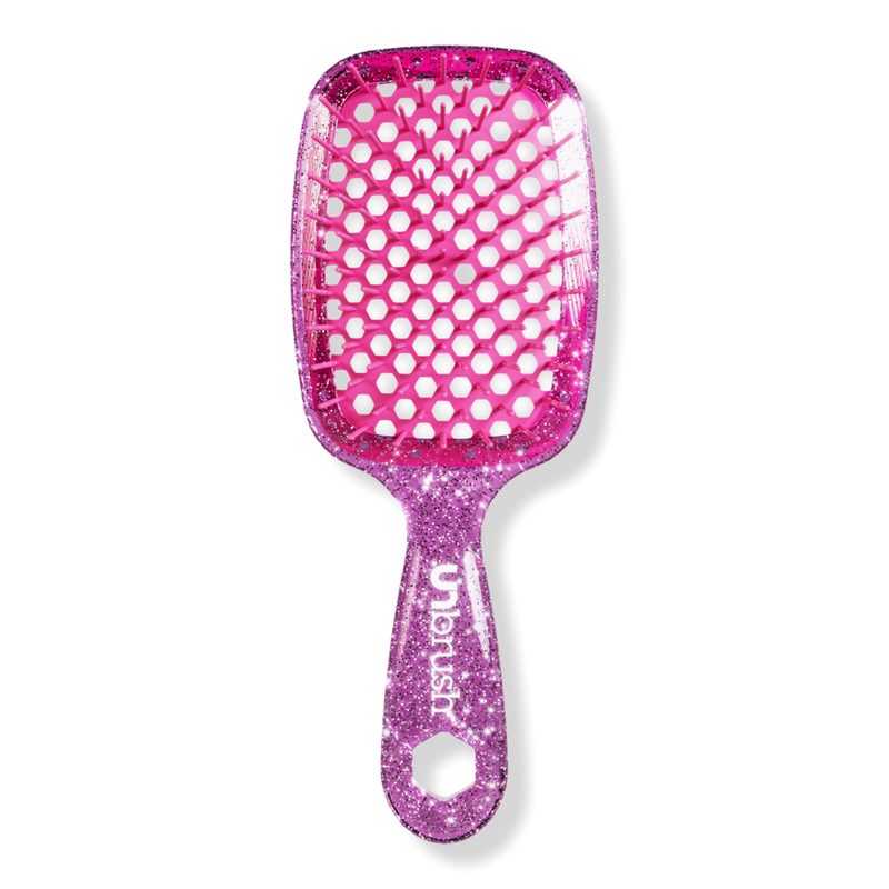 Detangling Hair Brush - All Hair Types - Glitter Rose Quartz