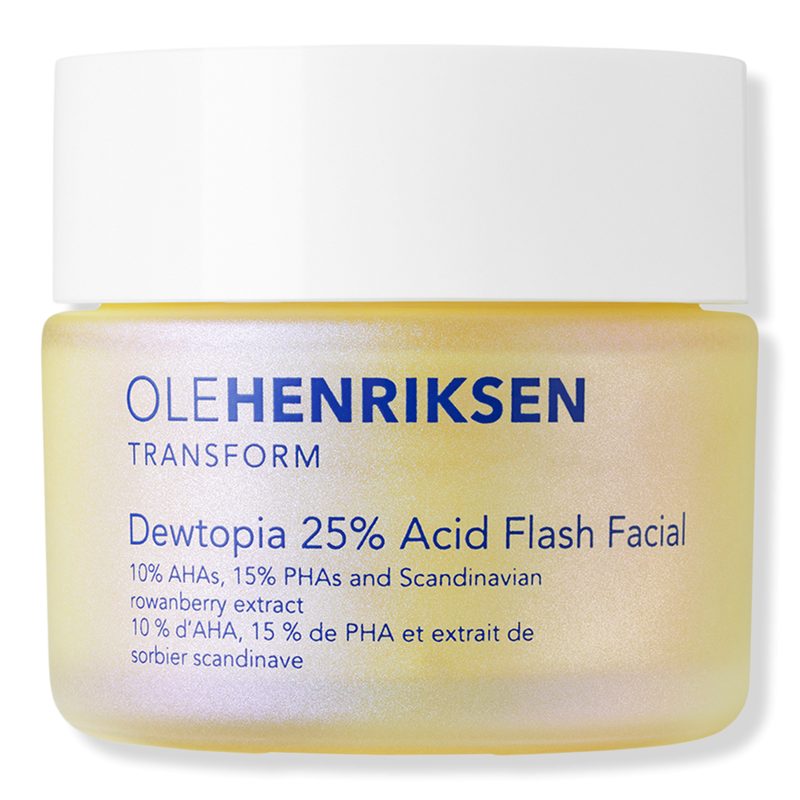 Dewtopia 25% AHA + PHA Flash Facial Exfoliating Face Mask