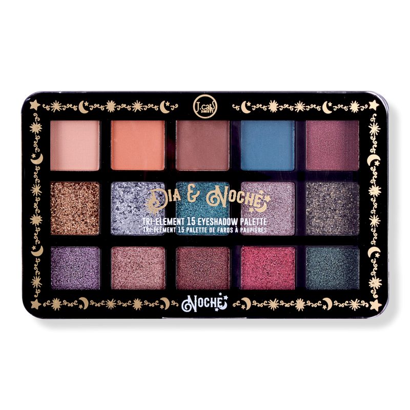 Dia & Noche Tri-Element 15 Eyeshadow Palette - Noche