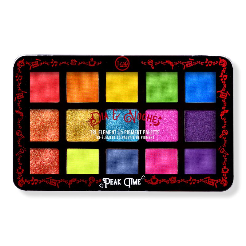 Dia & Noche Tri-Element 15 Eyeshadow Palette - Peak Time