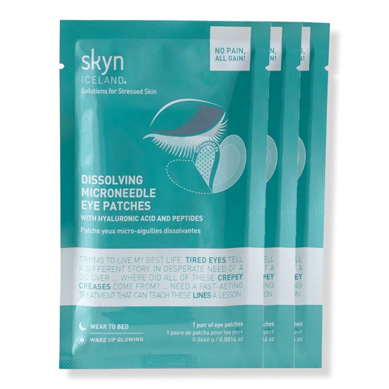 Dissolving Microneedle Eye Patches - 3-pack