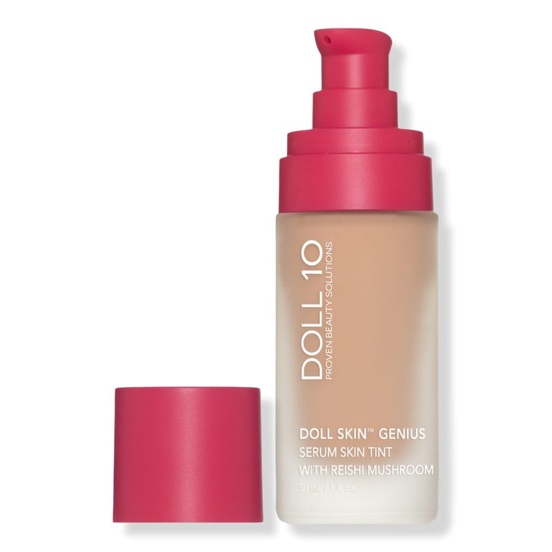 Doll Skin Genius Serum Skin Tint With Reishi Mushroom - Light/Medium