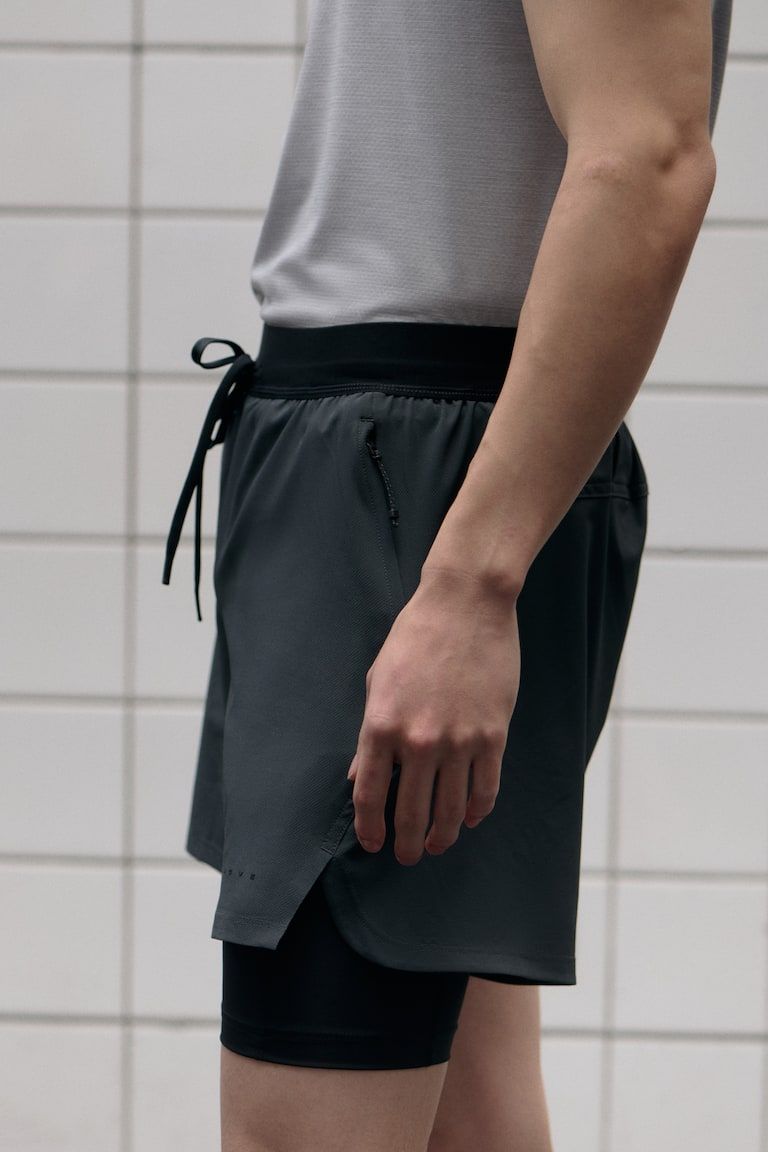 Double-Layered Sports Shorts with DryMove™