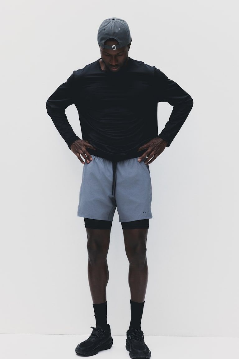 Double-Layered Sports Shorts with DryMove™
