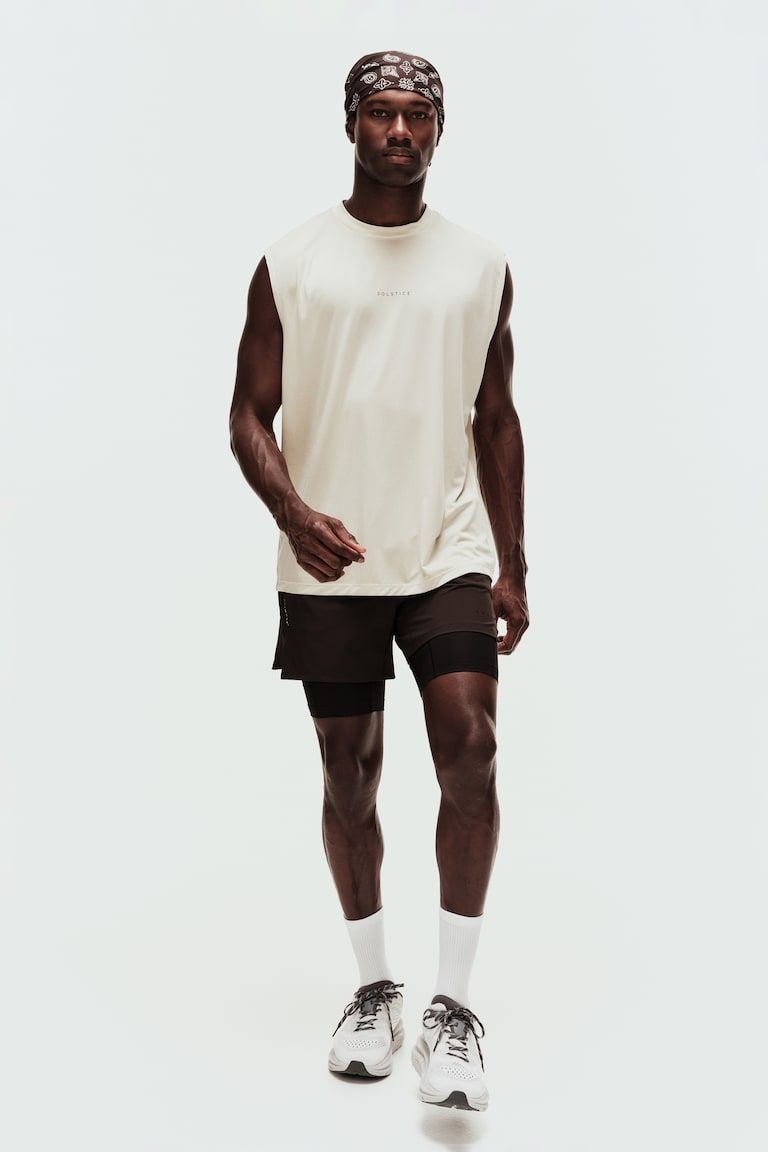 Double-Layered Sports Shorts with DryMove™