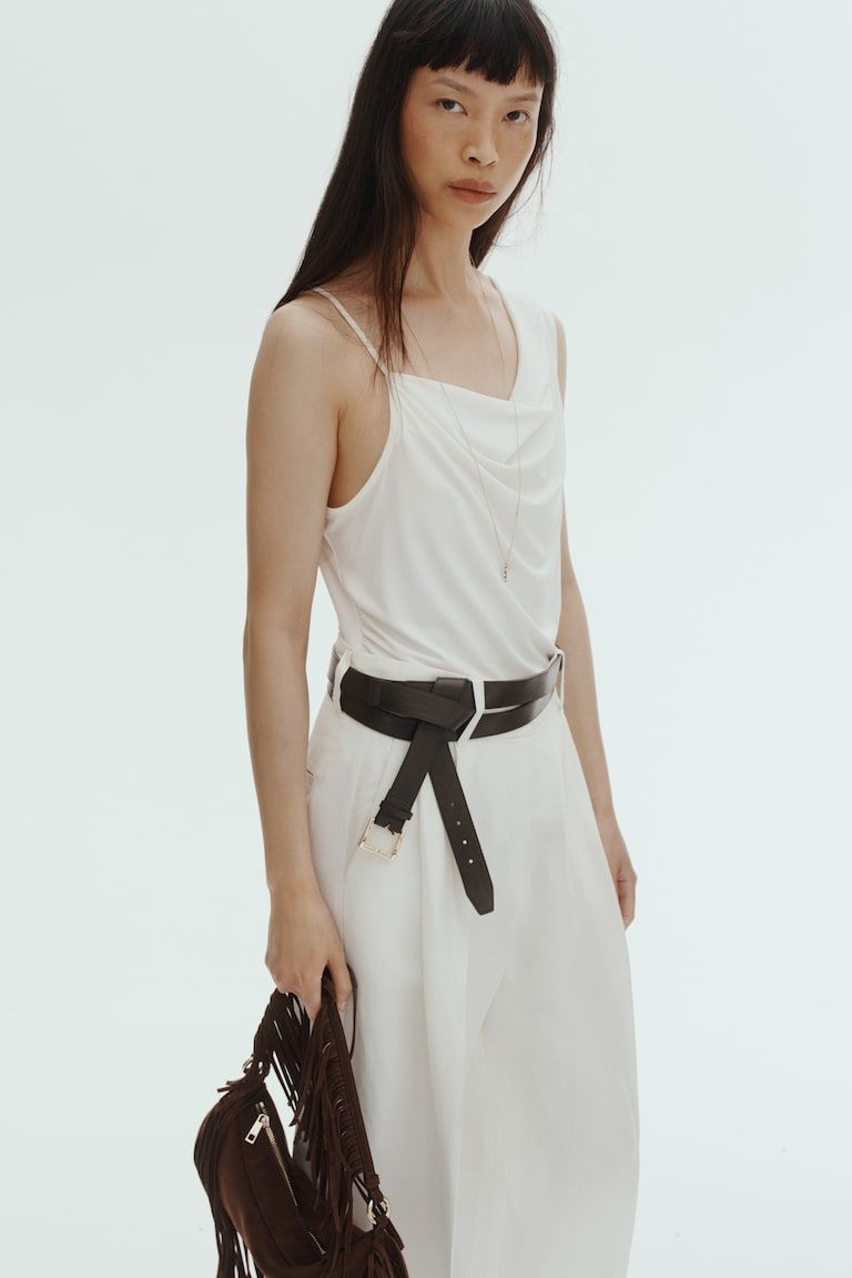 Draped Asymmetric Top