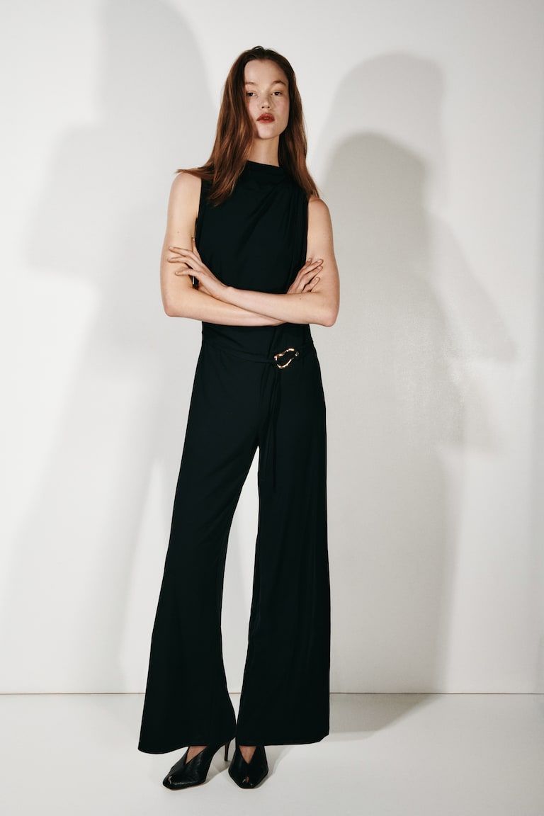 Draped Jumpsuit