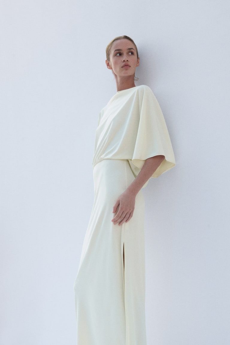 Draped Maxi Dress