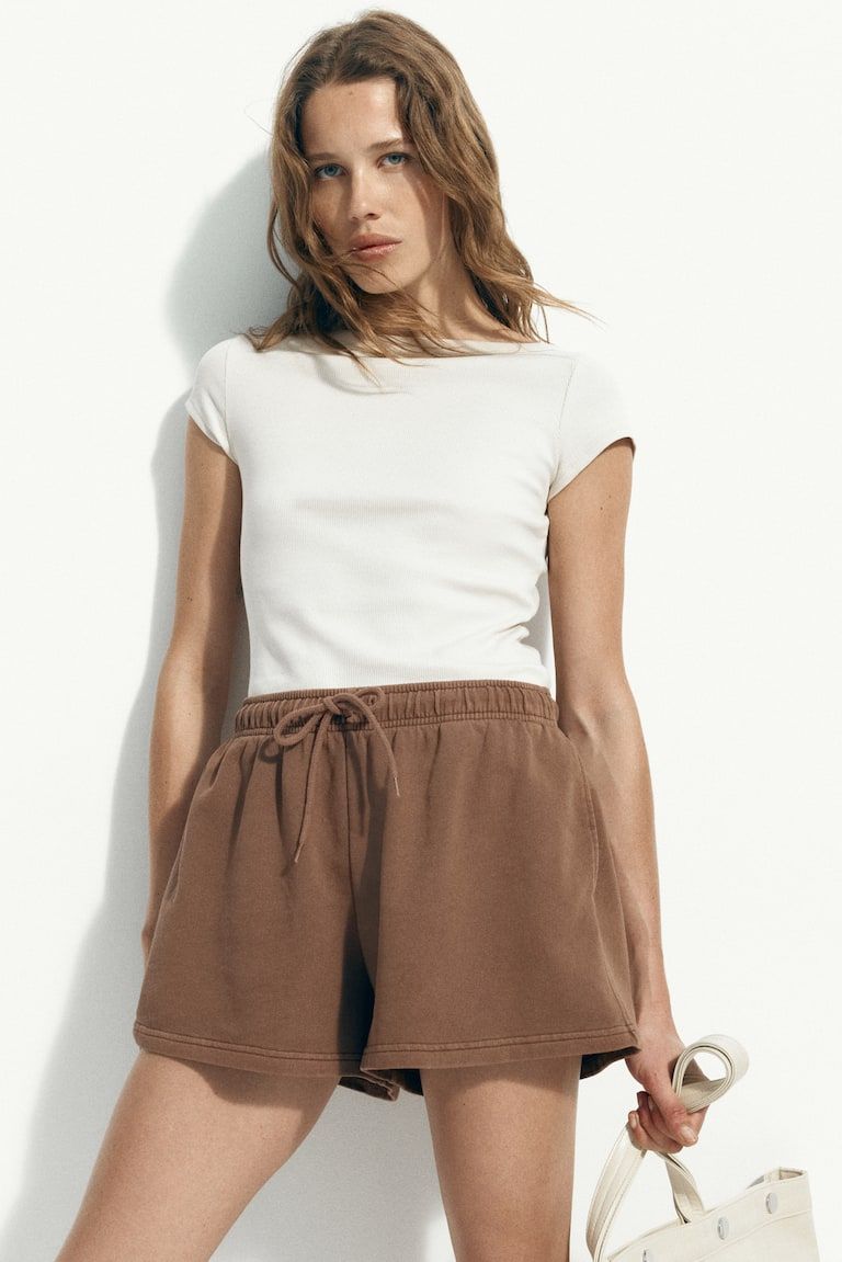 Drawstring Sweatshorts