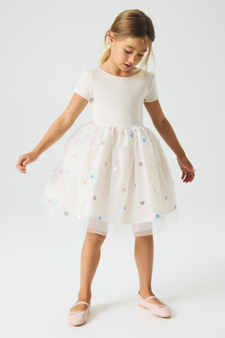 Dress with Flared Skirt