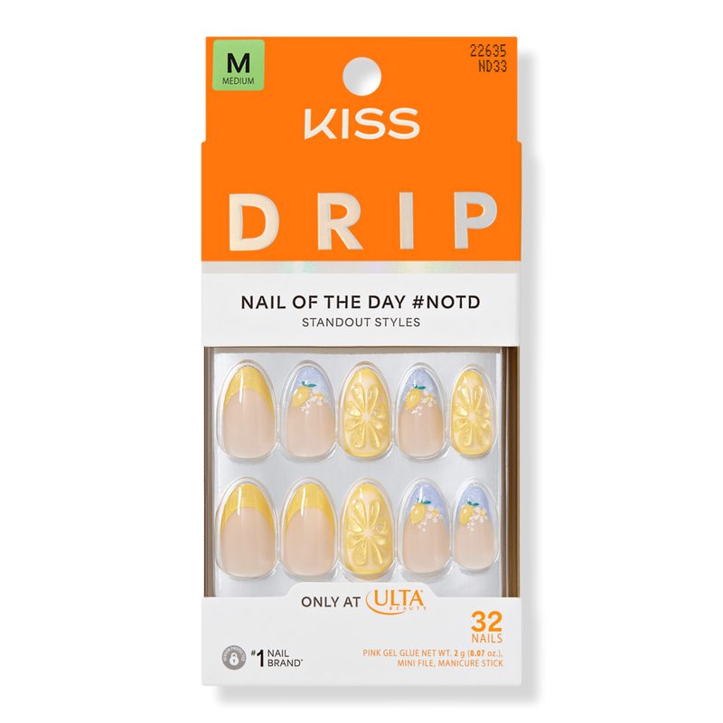 Drip Medium Press On Nails - Euphoric Leap