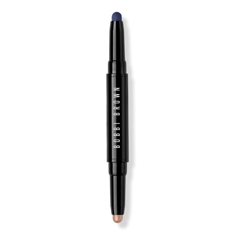 Dual-Ended Long-Wear Waterproof Cream Eyeshadow Stick - Silk/Rich Navy