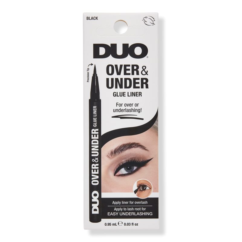 Duo Over & Under Glue Liner in Black
