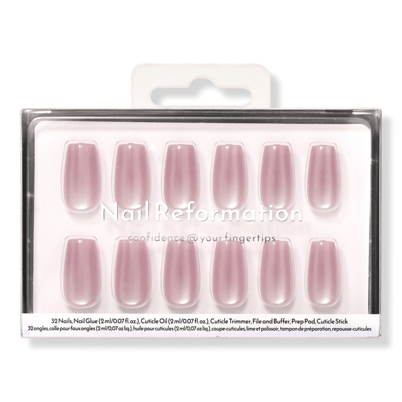 Dusty Rose Press On Nails