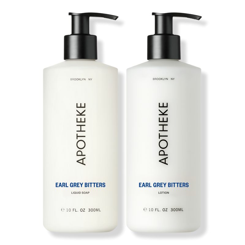 Earl Grey Bitters Liquid Soap and Lotion Set