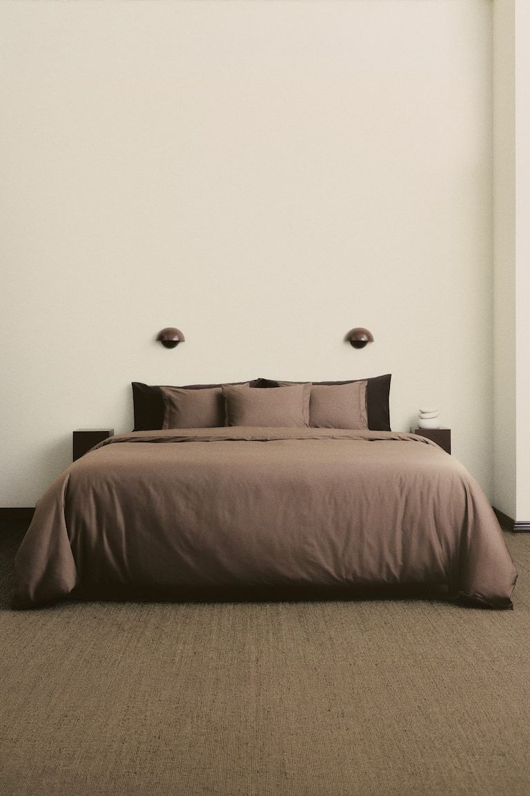 Egyptian Cotton King/Queen Duvet Cover Set