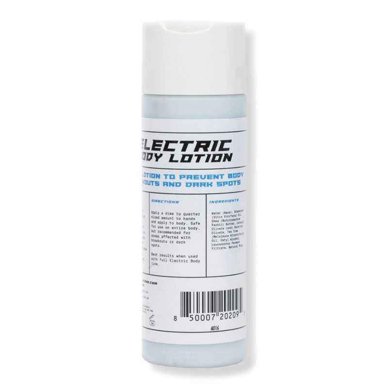 Electric Body Lotion for Body Acne and Scars