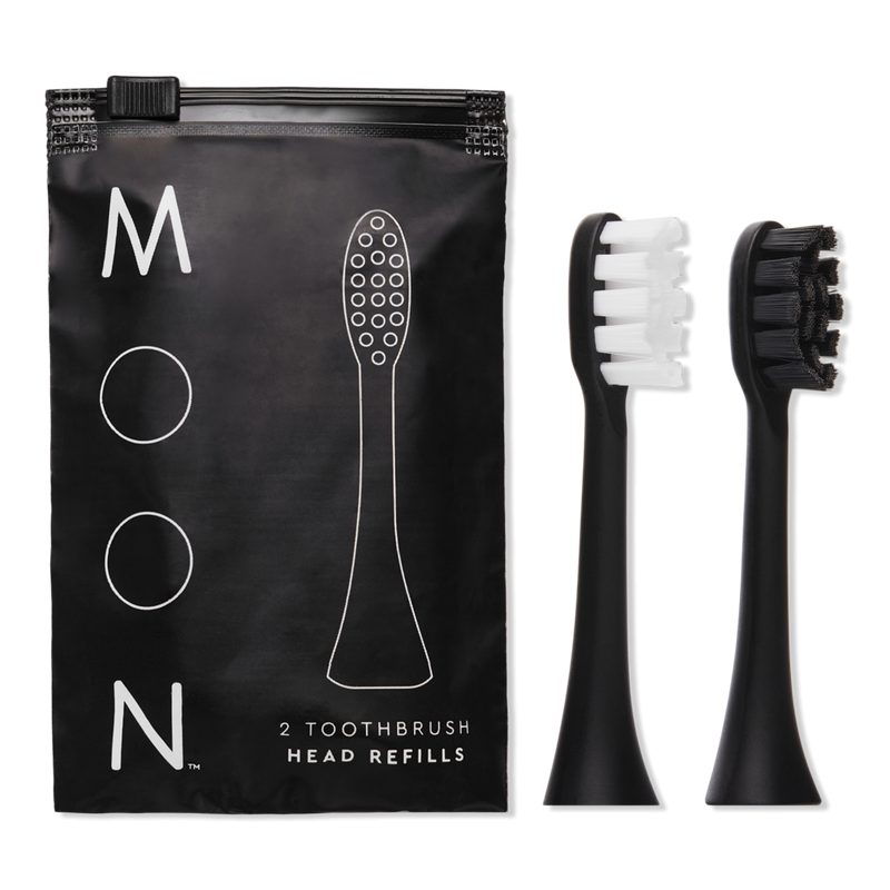 Electric Toothbrush Head Refills - 2 Pack - Black Onyx