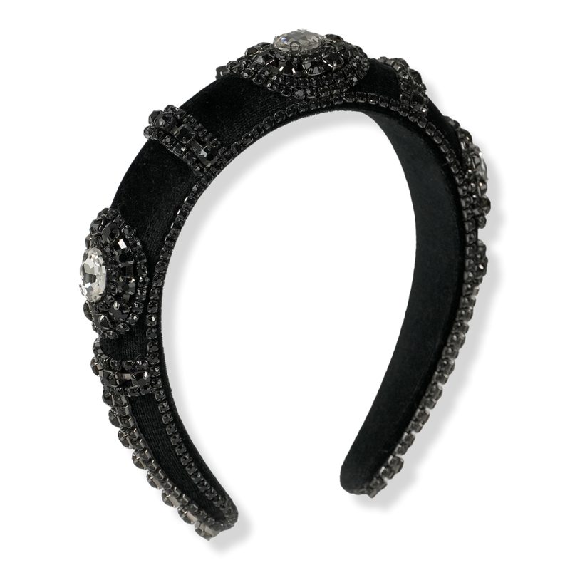 Elegant Onyx Headband