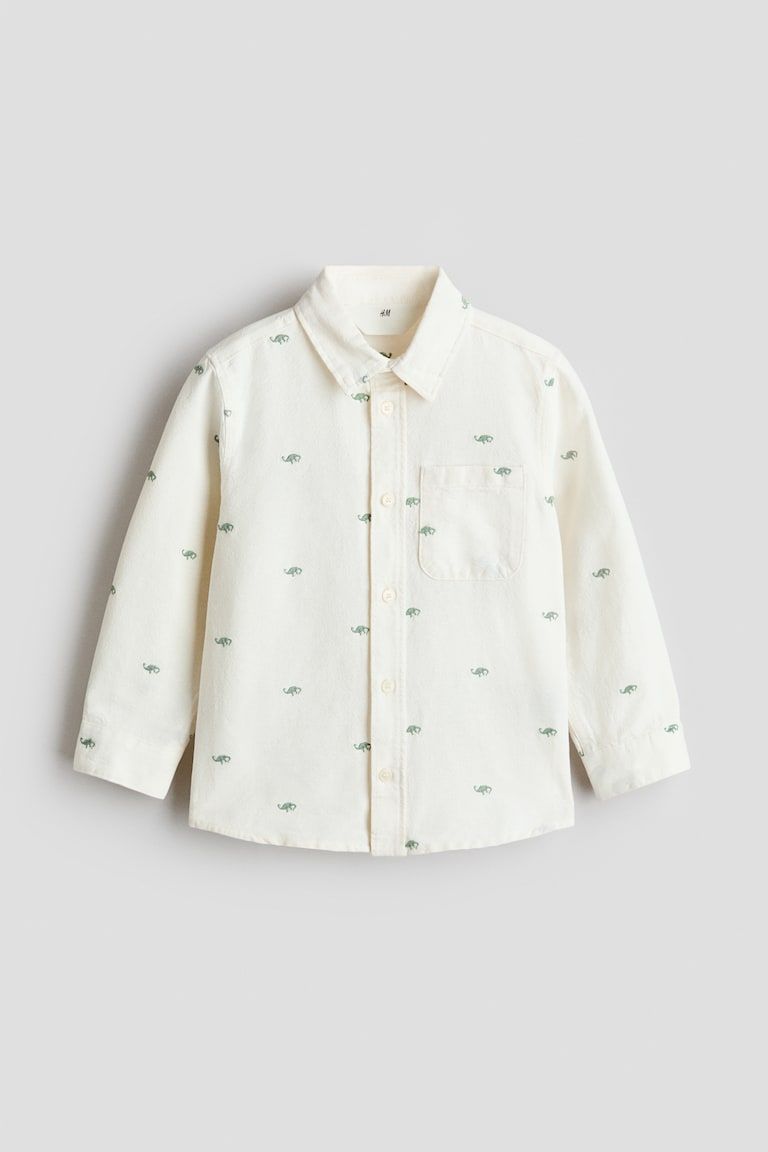 Embroidered Oxford Shirt