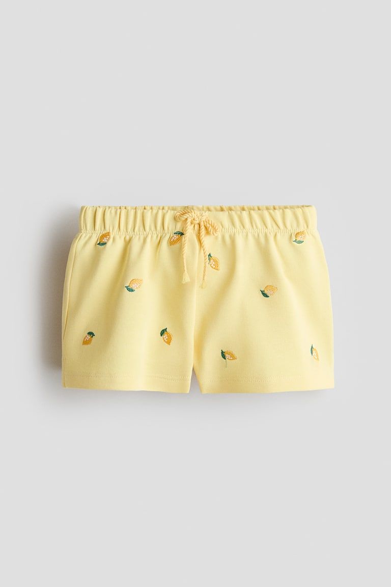 Embroidered Sweatshorts