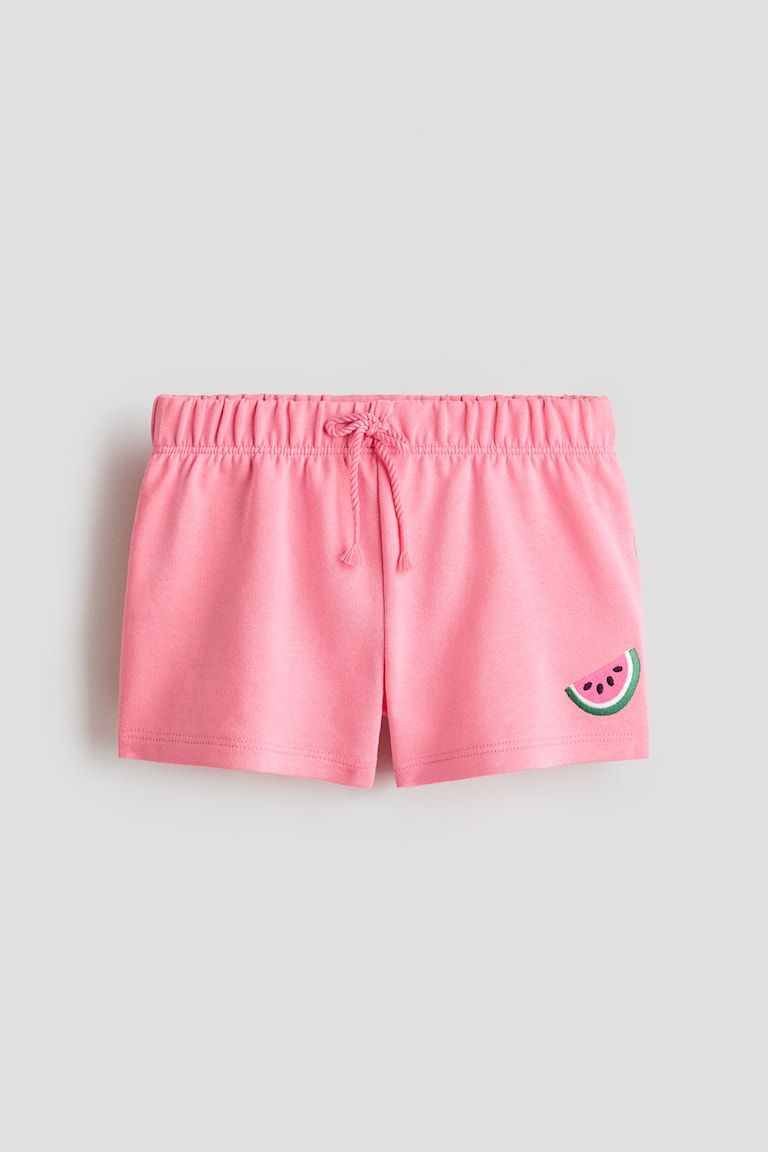Embroidered Sweatshorts