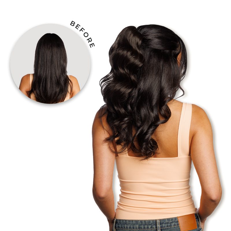 Emily Ponytail Extension - Black Brown