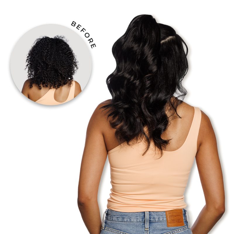 Emily Ponytail Extension - Jet Black