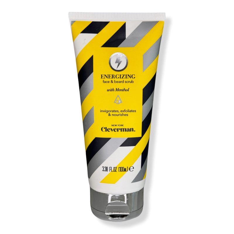 Energizing Face & Beard Scrub with Menthol - Energizing