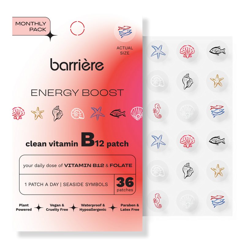Energy Boost Vitamin B12 36-Pack - Seaside