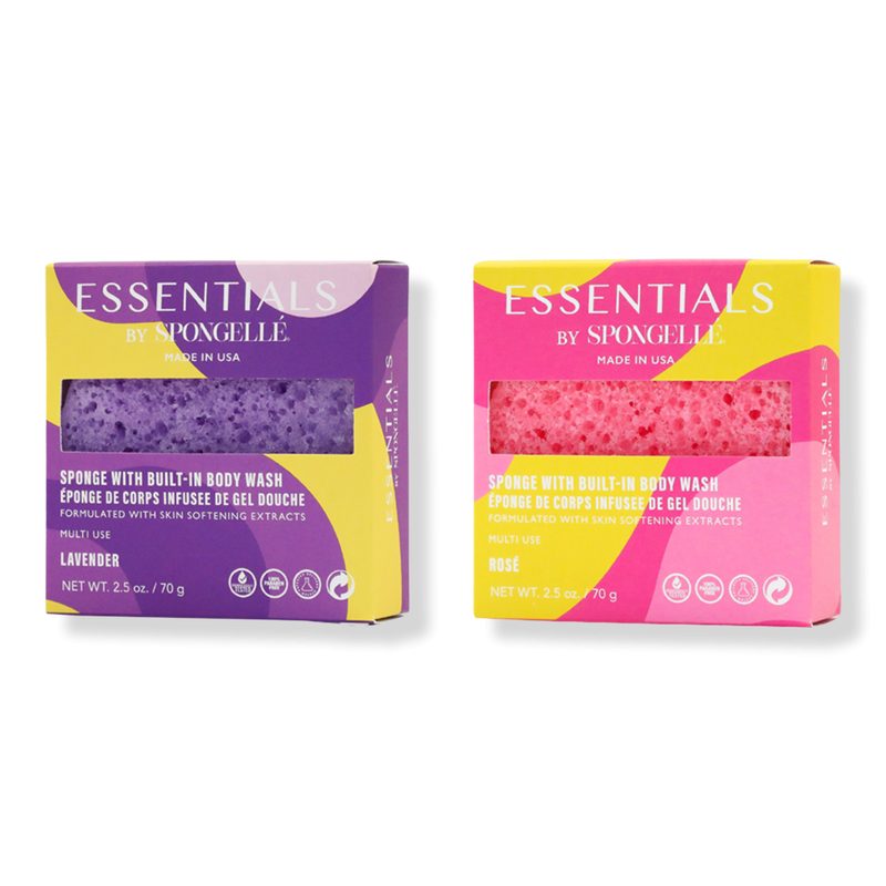 Essentials by Spongelle Floral Bundle - Lavender & Rose