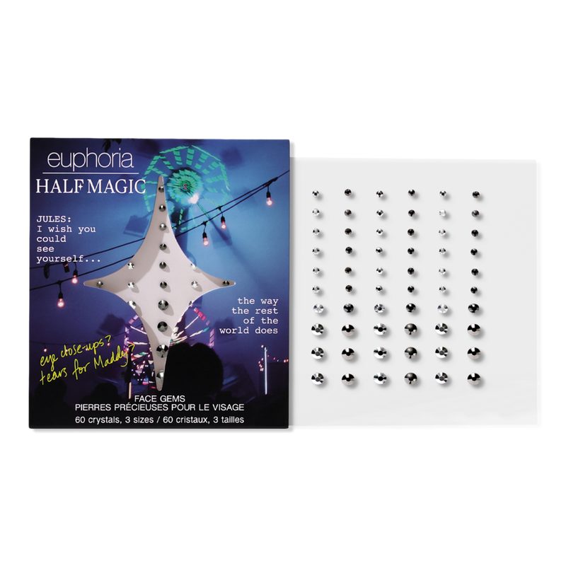 EUPHORIA X HALF MAGIC Self-Adhesive Face Gems - I Think It'll Last Forever