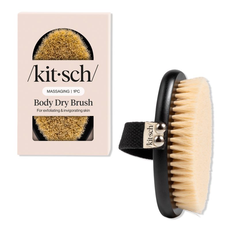 Exfoliating Dry Brush for Sensitive Skin