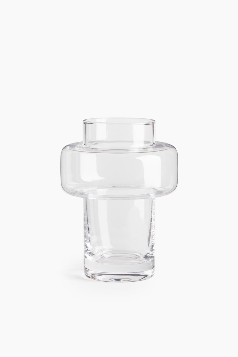 Extra-Small Tiered Glass Vase
