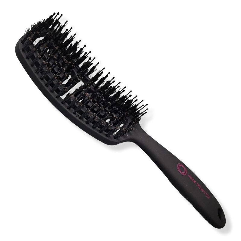 "Extreme Vented Flex" Small Contoured Styling Brush - Nylon + Boar