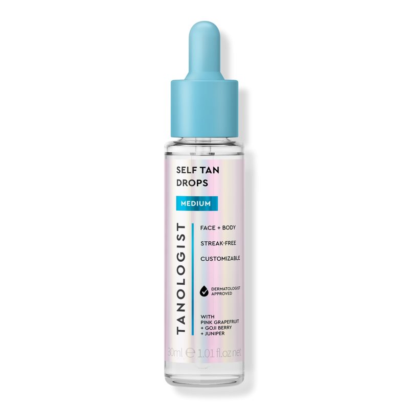 Face + Body Self Tan Drops - Medium