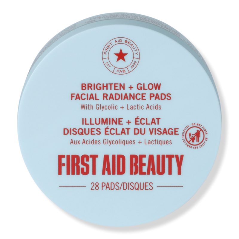 Facial Radiance Pads with Glycolic + Lactic Acids - 28 ct