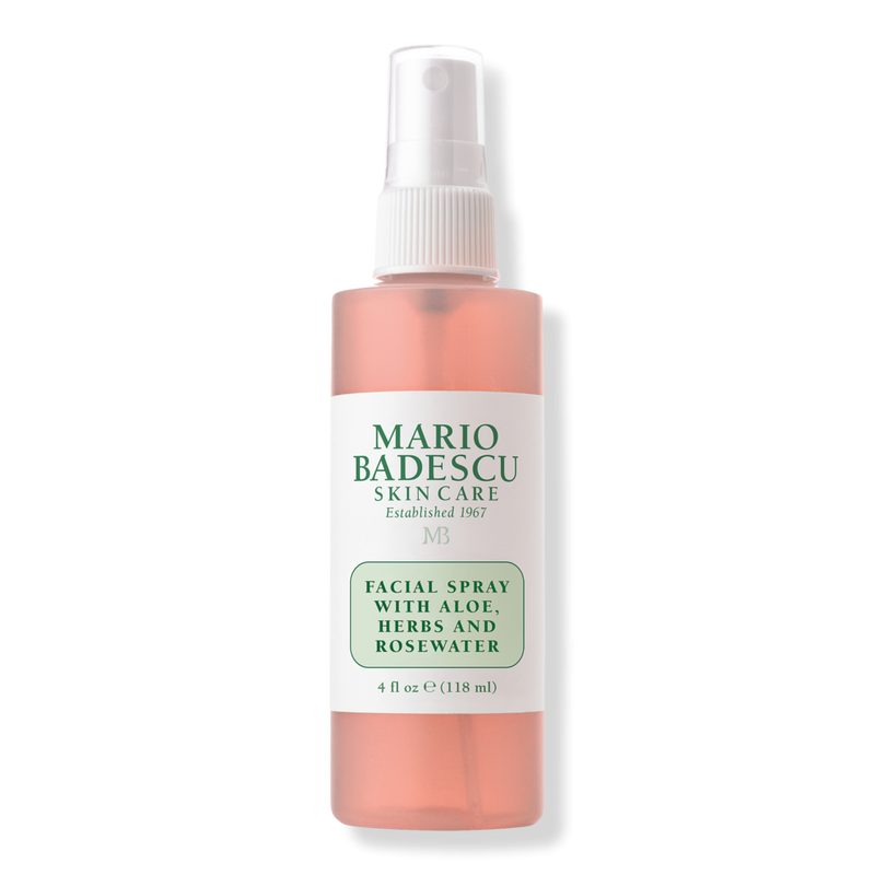 Facial Spray with Aloe, Herbs and Rosewater - 4.0 oz