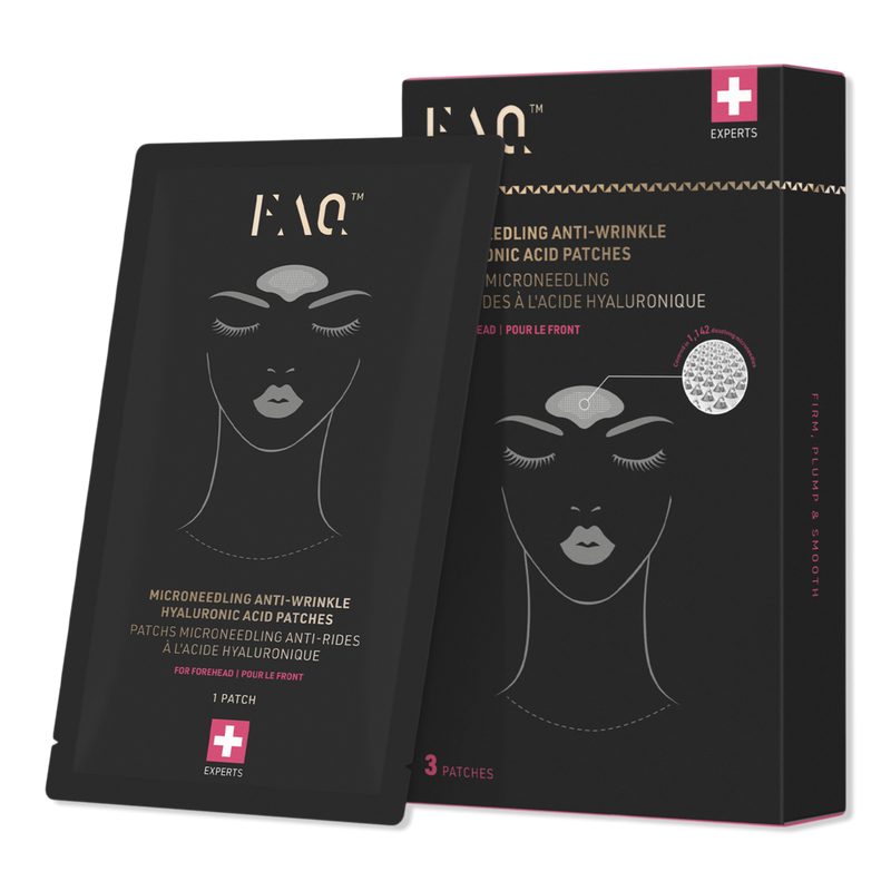 FAQ Microneedling Hyaluronic Acid Patches For Forehead